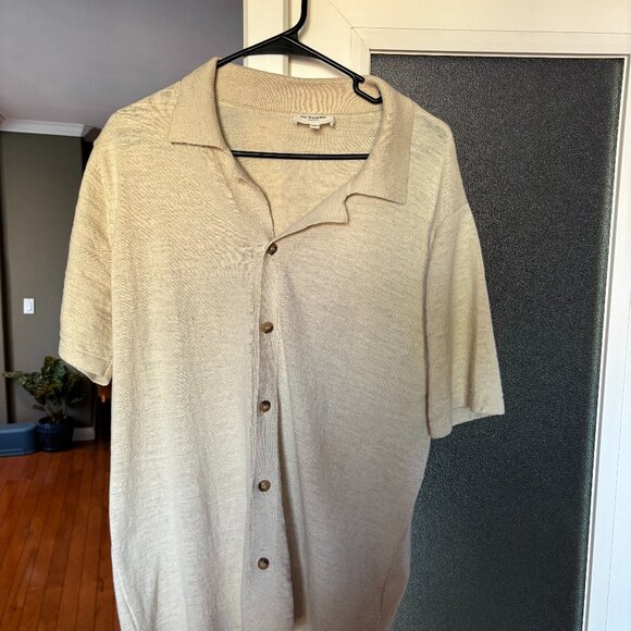 Octobre Jonas Shirt in Ecru (Medium) - Picture 2 of 4